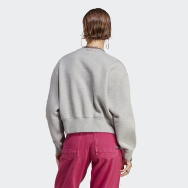 Frauen Originals adicolor Essentials Sweatshirt Grau