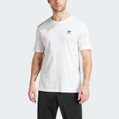Mænd Originals Hvid Trefoil Essentials T-shirt