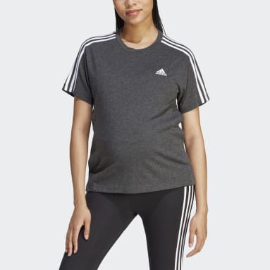 Women Sportswear Black Maternity Tee (Maternity)