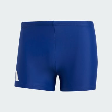 Solid Boxer-Badehose