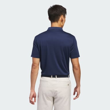 Mænd Golf Blå Adi Performance polotrøje