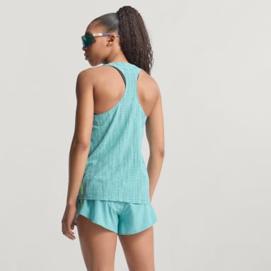 Playera sin mangas de running Adizero