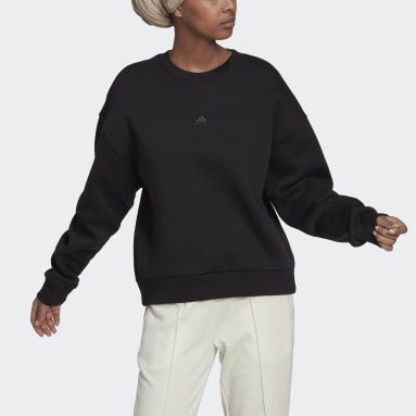 Women sportswear Black ALL SZN 플리스 스웨트셔츠