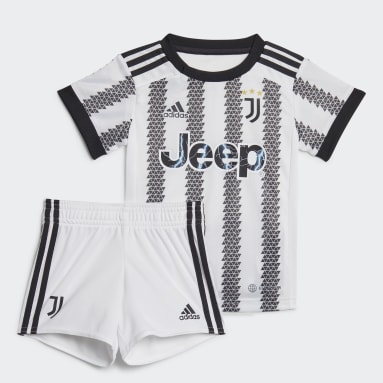 Jungen Fußball Juventus Turin 22/23 Mini-Heimausrüstung Weiß