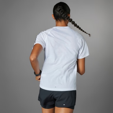 Own the Run 3-Stripes Tişört