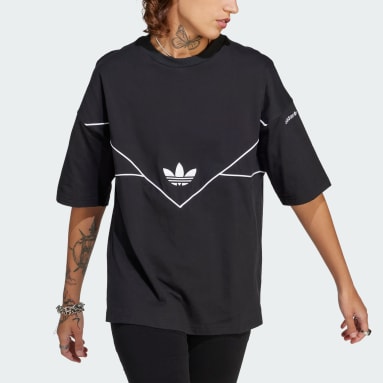 Frauen Originals T-Shirt Schwarz