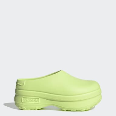 Women Lifestyle Green 아디폼 스탠 스미스 뮬