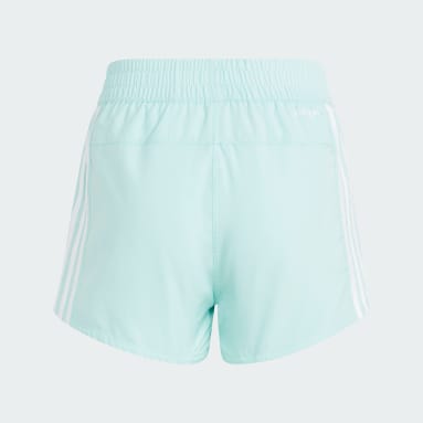 Girls Sportswear Turquoise Essentials AEROREADY 3-Stripes Shorts