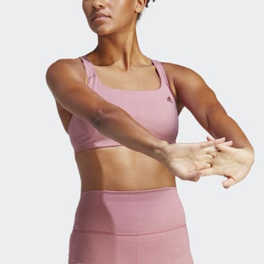 Kvinder Yoga Pink CoreFlow Medium-Support bh