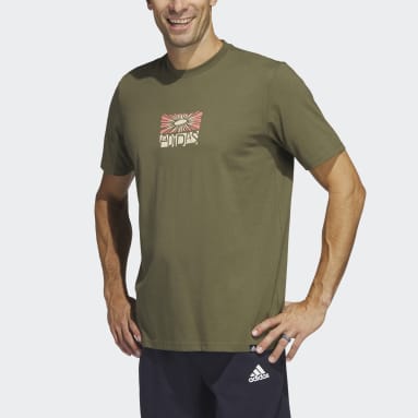 Camiseta Estampada Sport Optimist Icons Sportswear Verde Hombre Sportswear