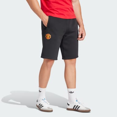 Calções Trefoil Essentials do Manchester United Preto Homem Futebol