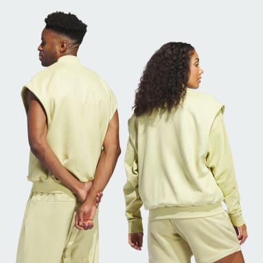 Moletom Colete Basketball Sueded Amarelo Basquete