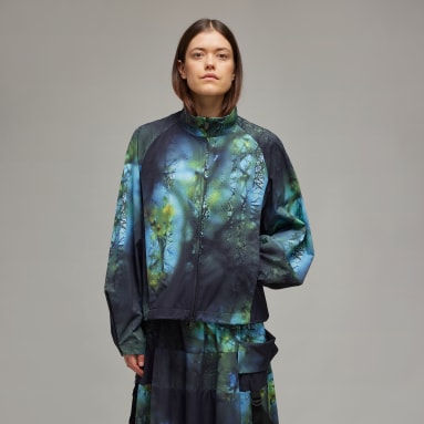 เสื้อแจ็คเก็ตผ้าไนลอนริปสตอปพิมพ์ลายทั้งตัว Y-3