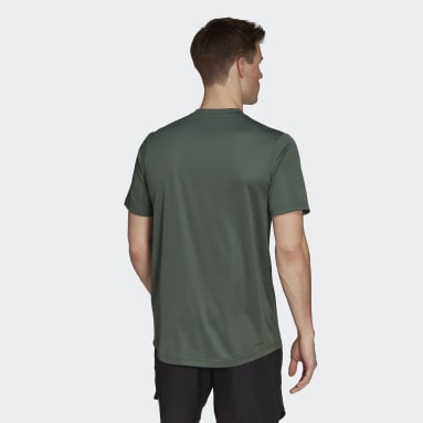 Heren Fitness En Training groen AEROREADY Designed To Move Sport T-shirt