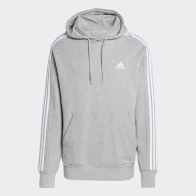Moletinho com Capuz Zíper Essentials 3-Stripes