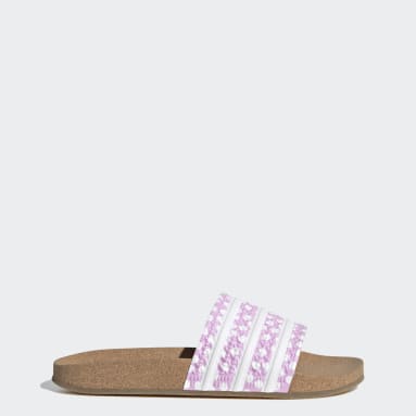 Ženy Originals fialová Šľapky Adilette