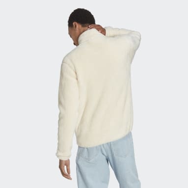 Heren Originals Essentials+ Fluffy Fleece Trainingsjack