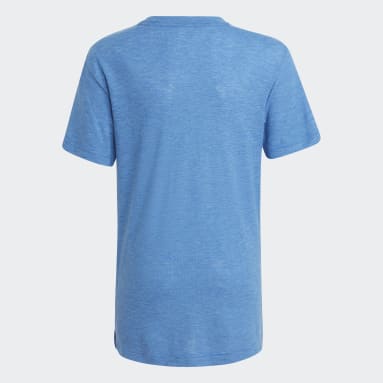 Camiseta Badge of Sport Summer Azul Niño Sportswear