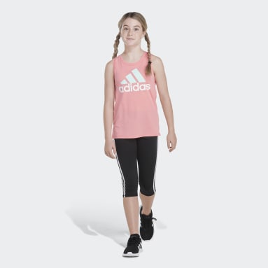 Youth Yoga Red Muscle Tank Top Blend