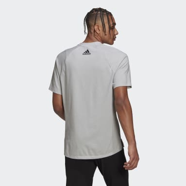 TI 3BAR TEE Gris Hombre Training