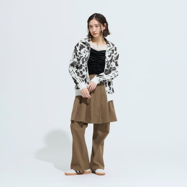 アディダス オリジナルス サテン トラックトップ