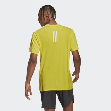 Heren Fitness En Training geel Designed 4 Training HEAT.RDY HIIT T-shirt