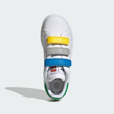เด็ก Originals สีขาว รองเท้า adidas Stan Smith x LEGO® สําหรับเด็ก