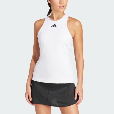 Canotta da tennis Y Bianco Donna Tennis