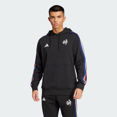 Sudadera con capucha Essentials Francia 3 bandas