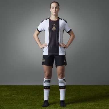 Dames Voetbal Duitsland 22 Authentiek Thuisshirt