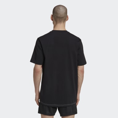 남성 Football Black 독일 아이콘 헤비 코튼 티