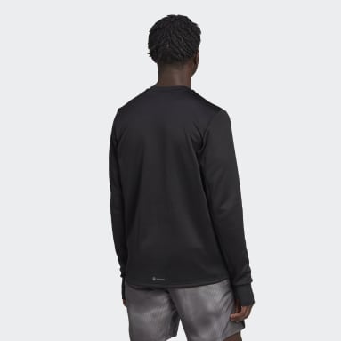 Men Running Black Own the Run Colorblock Sweatshirt