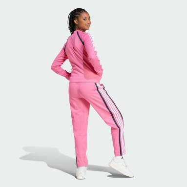 Women s Pink Tracksuits Free delivery on adidas UK