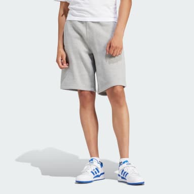 Männer Originals Trefoil Essentials Shorts Grau