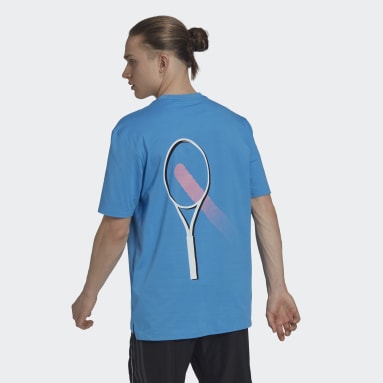 Muži Tenis modrá Tričko Clubhouse Racquet Tennis