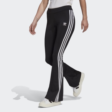 Ženy Originals čierna Legíny Adicolor Classics Flared