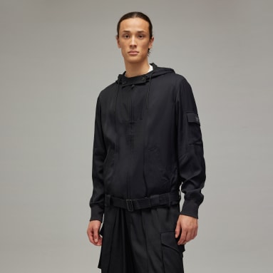 เสื้อมีฮู้ดผ้าเรยอนทวิล Y-3