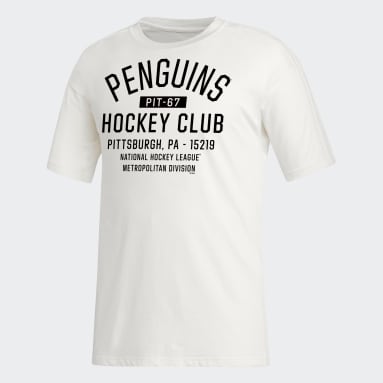 Hockey White Penguins Zero Dye Tee (Gender Neutral)