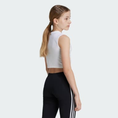 Adidas kids crop top new arrivals