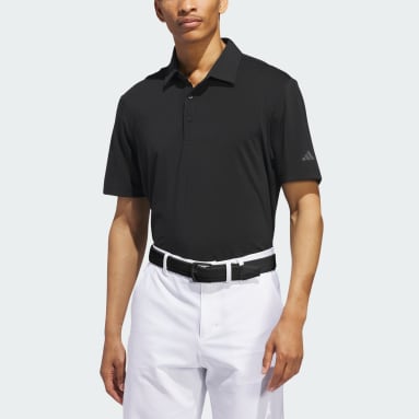 Men's Golf Black Ultimate365 Solid Polo Shirt