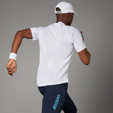 adidas T-shirt de running Adizero Blanc Hommes Running
