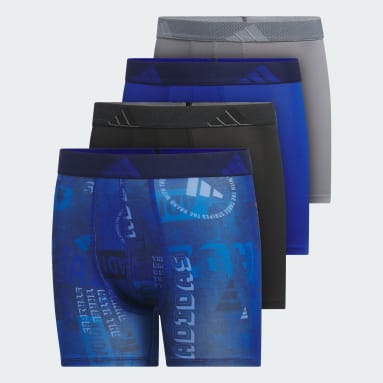 Youth Microfiber Graphic 4-Pack Boxer Briefs