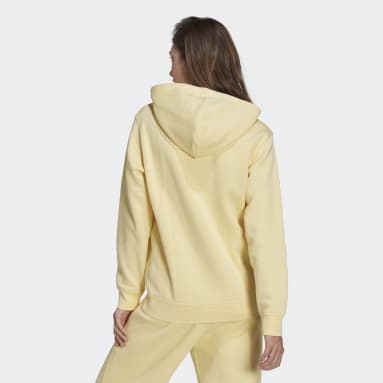 Sweat-shirt à capuche molleton Adicolor Essentials jaune Femmes Originals