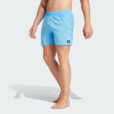 Άνδρες Sportswear Μπλε Solid CLX Classic-Length Swim Shorts