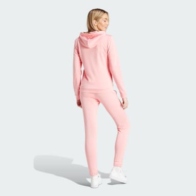 Conjunto adidas mujer rosa best sale