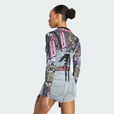 Adidas X Jeremy Scott Pride Denim Bustier