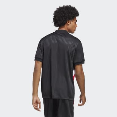 ผู้ชาย ฟุตบอล สีดำ เสื้อฟุตบอล Manchester United Icon