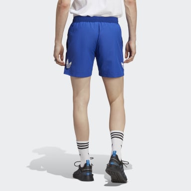Herr Originals Blå Originals Essentials Trefoil Swim Shorts