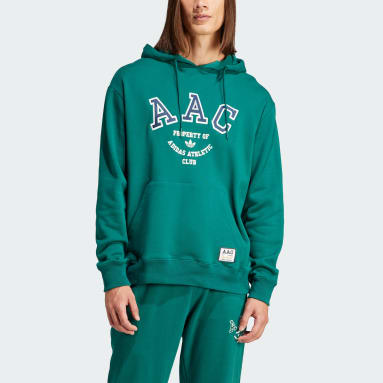 Muži Originals zelená Mikina s kapucňou AAC