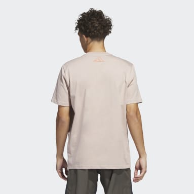 Polo Estampado Worldwide Hoops Globe Basketball Marrón Hombre Básquet